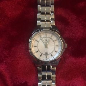 Bulova Stainless Steel Mens Watch